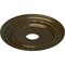 Ekena Millwork Dublin Ceiling Medallion (Fits Canopies up to 5 1/8"), 17 7/8"OD x 3 5/8"ID x 1 1/4"P, Brass CM17DUBRS - alternate 2